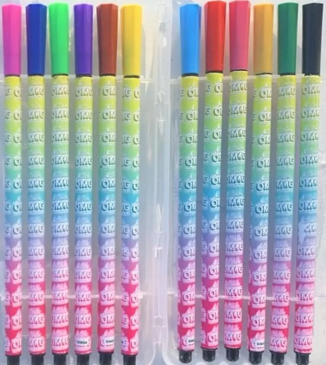 LOL Surprise! Viltstiften - 12 Kleuren - Multikleur