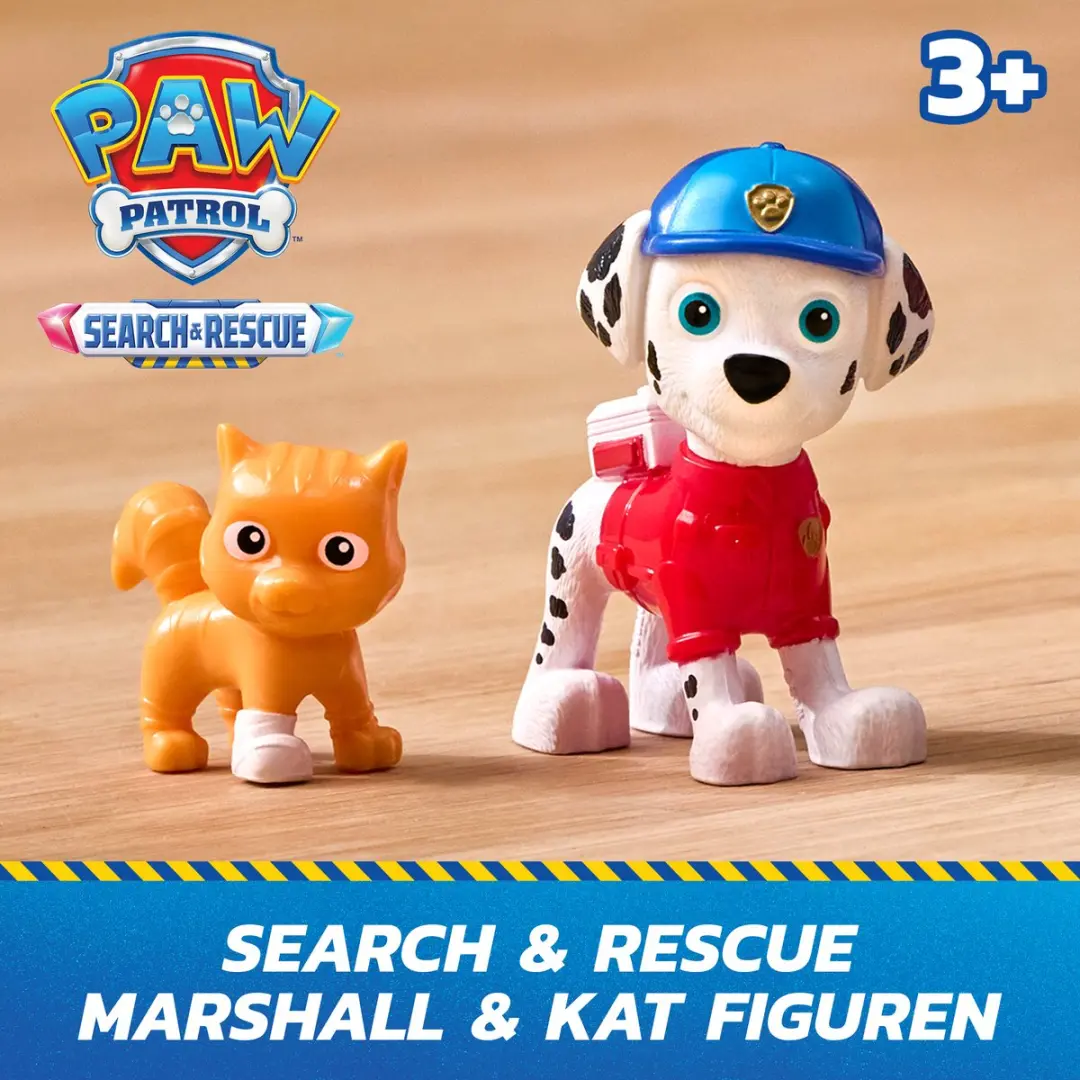 PAW Patrol Marshall Reddingsvoertuig 02312743 - 2 Figuren