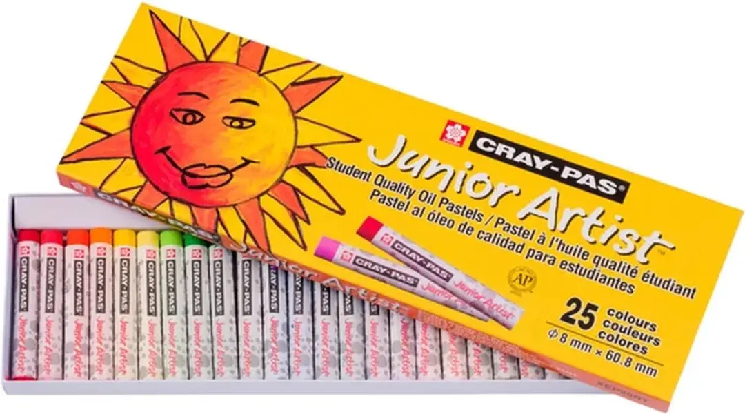 Sakura Cray-Pas Junior Artist 25 Kleuren Oliepastels - Meerkleurig