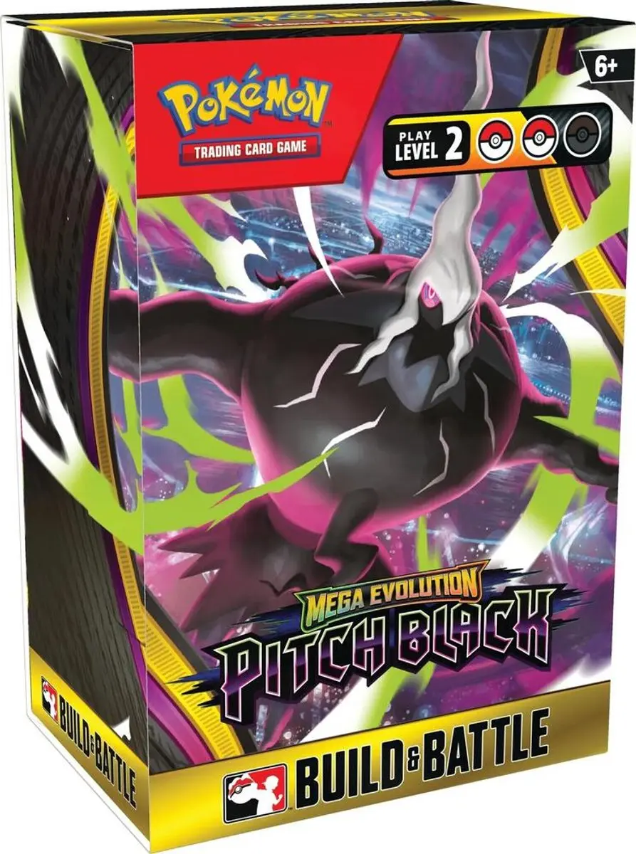 Pokémon Mega Evolution Pitch Black Build & Battle Box