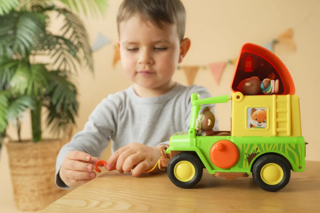 Klorofil Safari Jeep Speelset - 700221F - Safari