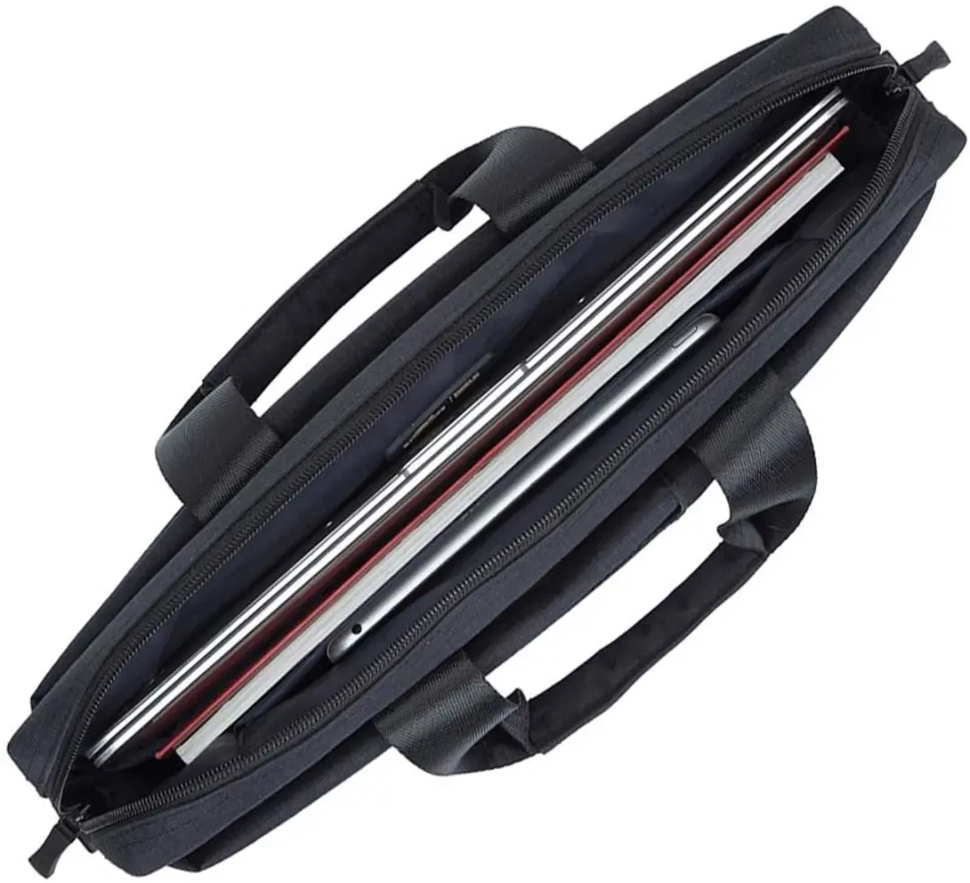 RivaCase 8325 Laptop Schoudertas 13.3" - Zwart - afbeelding 6 van 6