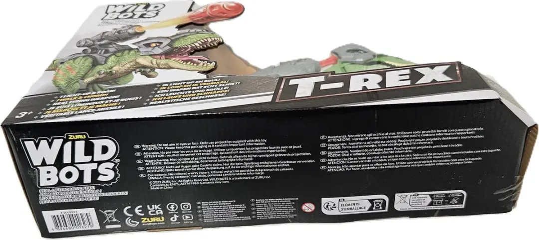 Zuru Robo Alive Dinosaurus T-Rex Glow In The Dark - Groen