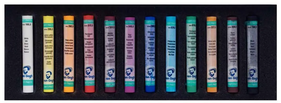 Van Gogh Soft Pastel Set 12 Kleuren - Assorti