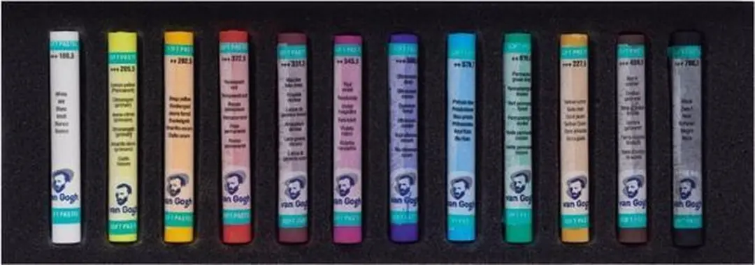 Van Gogh Soft Pastel Set 12 Kleuren - Assorti