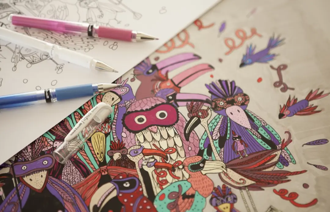 uni-ball Signo Rollerpen - Assorti 4 Stuks
