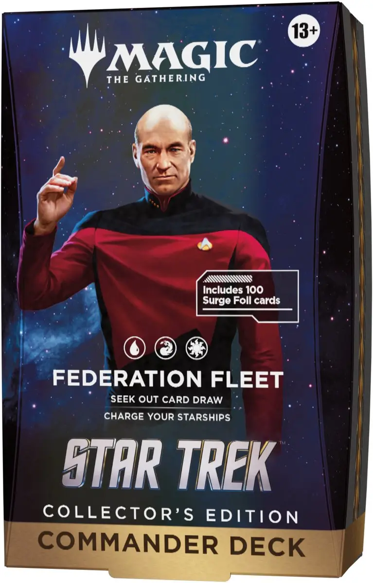 Magic The Gathering Star Trek Commander Deck Federation Fleet
