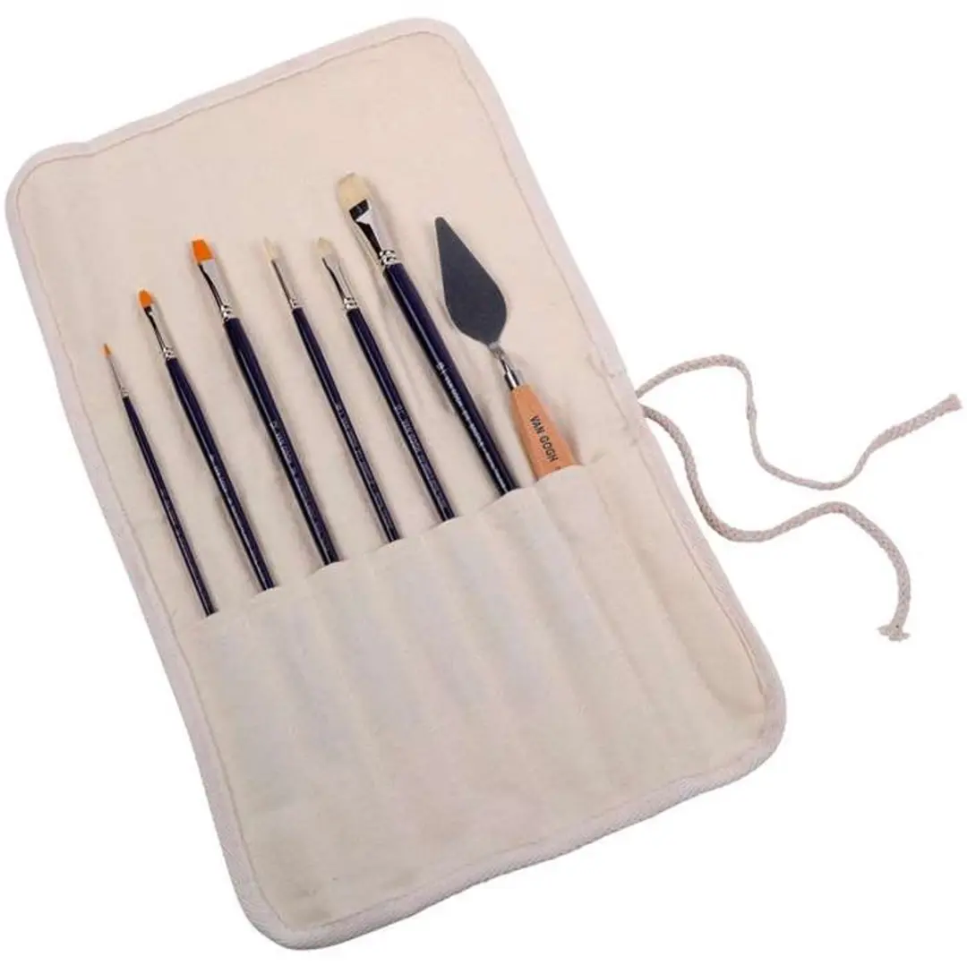 Van Gogh Olie/Acryl Penselen - 7 Stuks