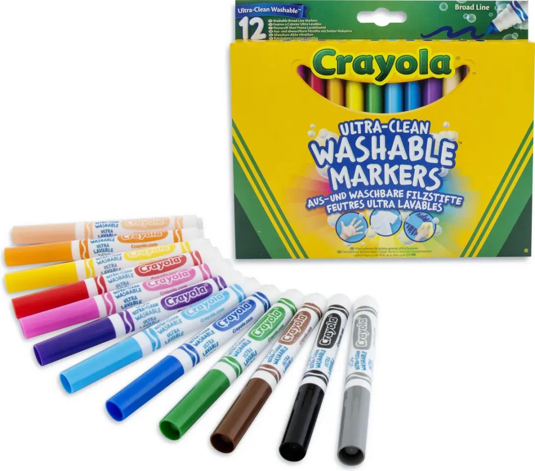 Crayola Vilstiften Kegelpunt 12 Stuks - Multi