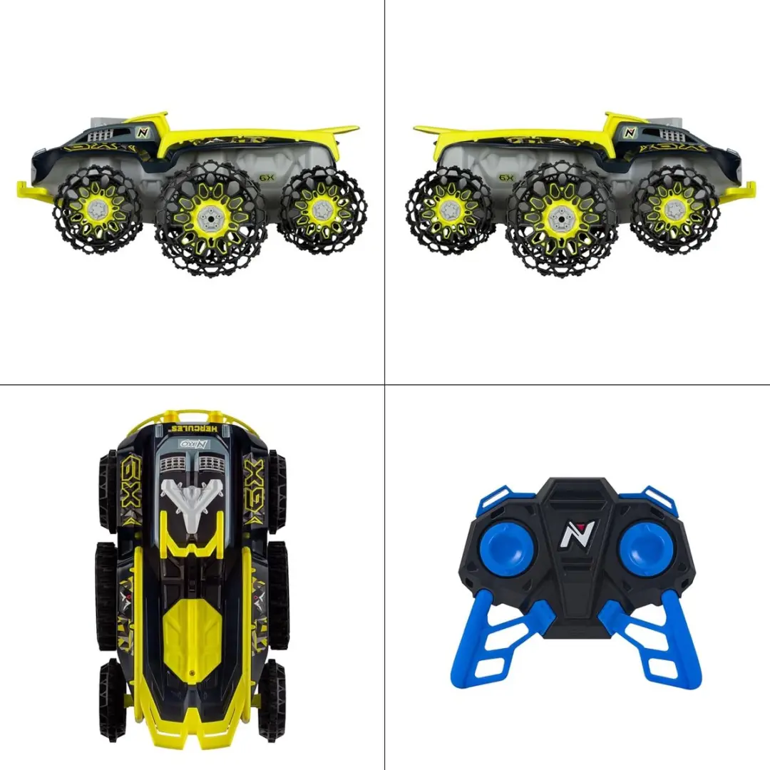 NIKKO Hercules RC Auto 10421/10420 - 30cm - Geel/Grijs