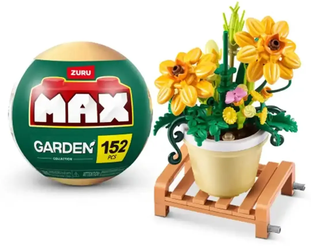 ZURU Max Garden Bouwset - 2 Stuks - Meerkleurig