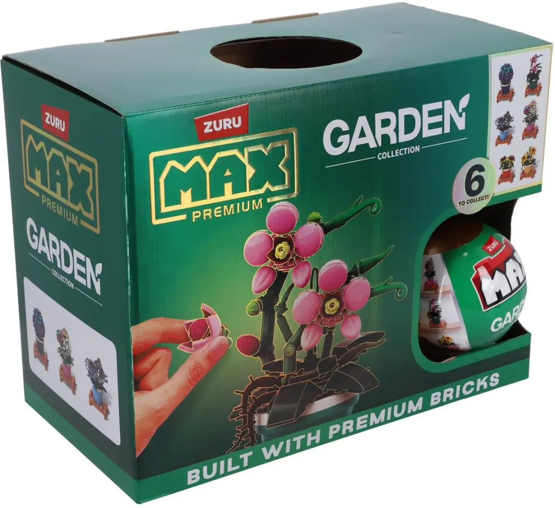 ZURU Max Garden Bouwset - 2 Stuks - Meerkleurig