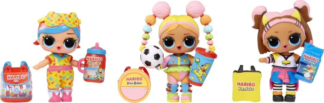LOL Surprise! Loves Mini Sweets X Haribo Minipop - Multikleur