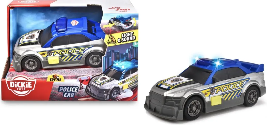Dickie Toys Politiewagen 15cm Licht & Geluid