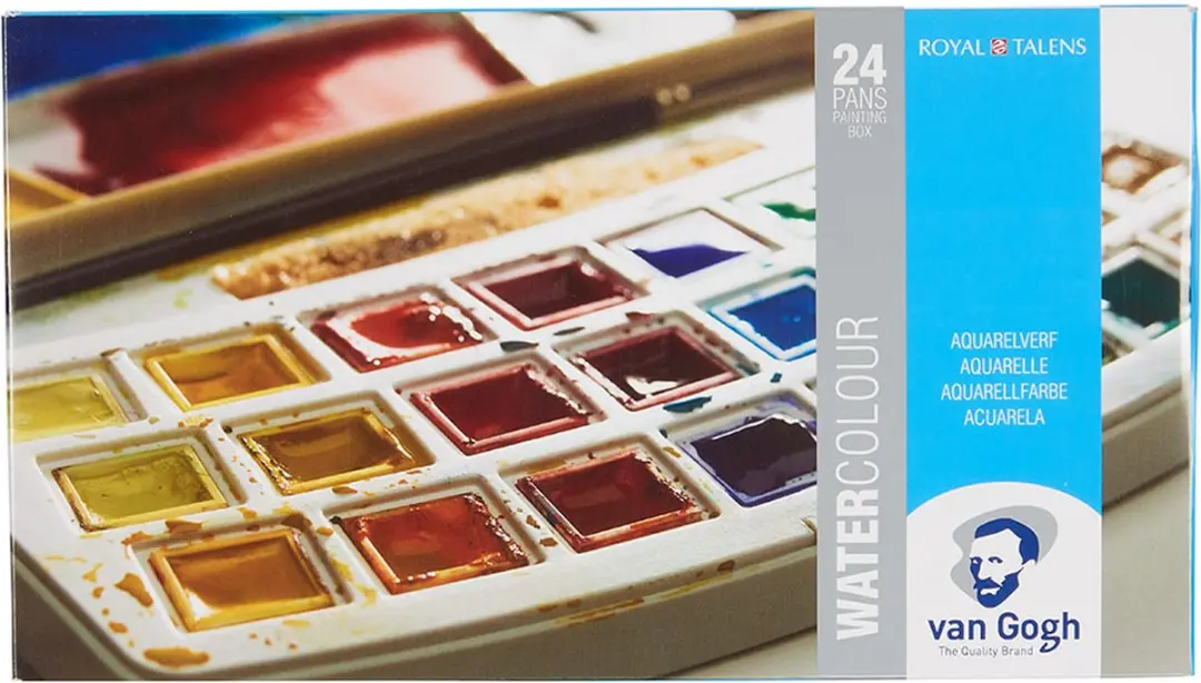 Van Gogh Aquarelverfset 24 Kleuren