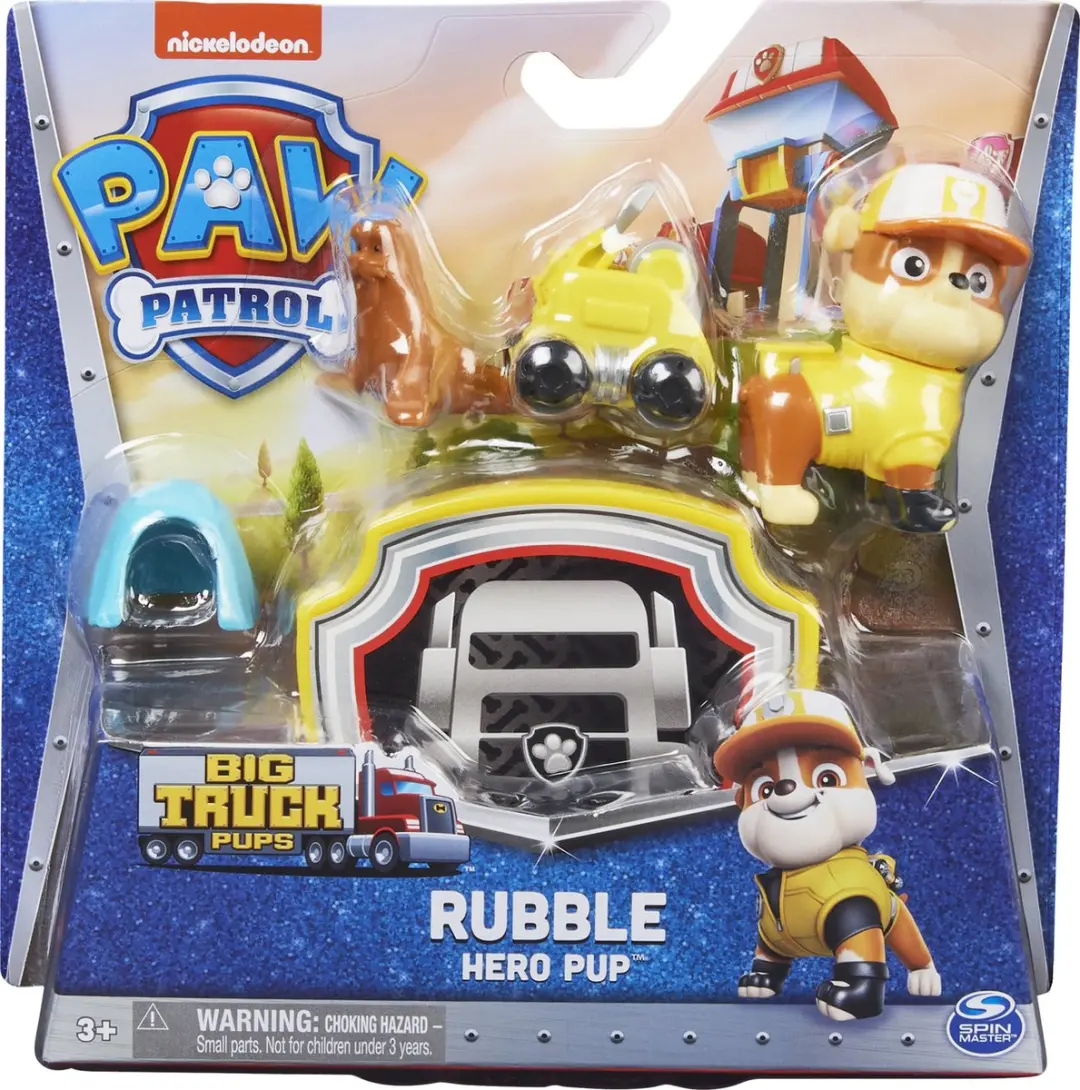 PAW Patrol Big Truck Pups Rubble Speelfigurenset