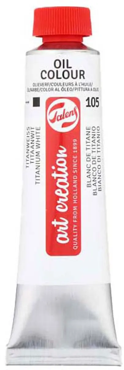 Talens Art Creation Olieverf Tube 40ml Titaanwit