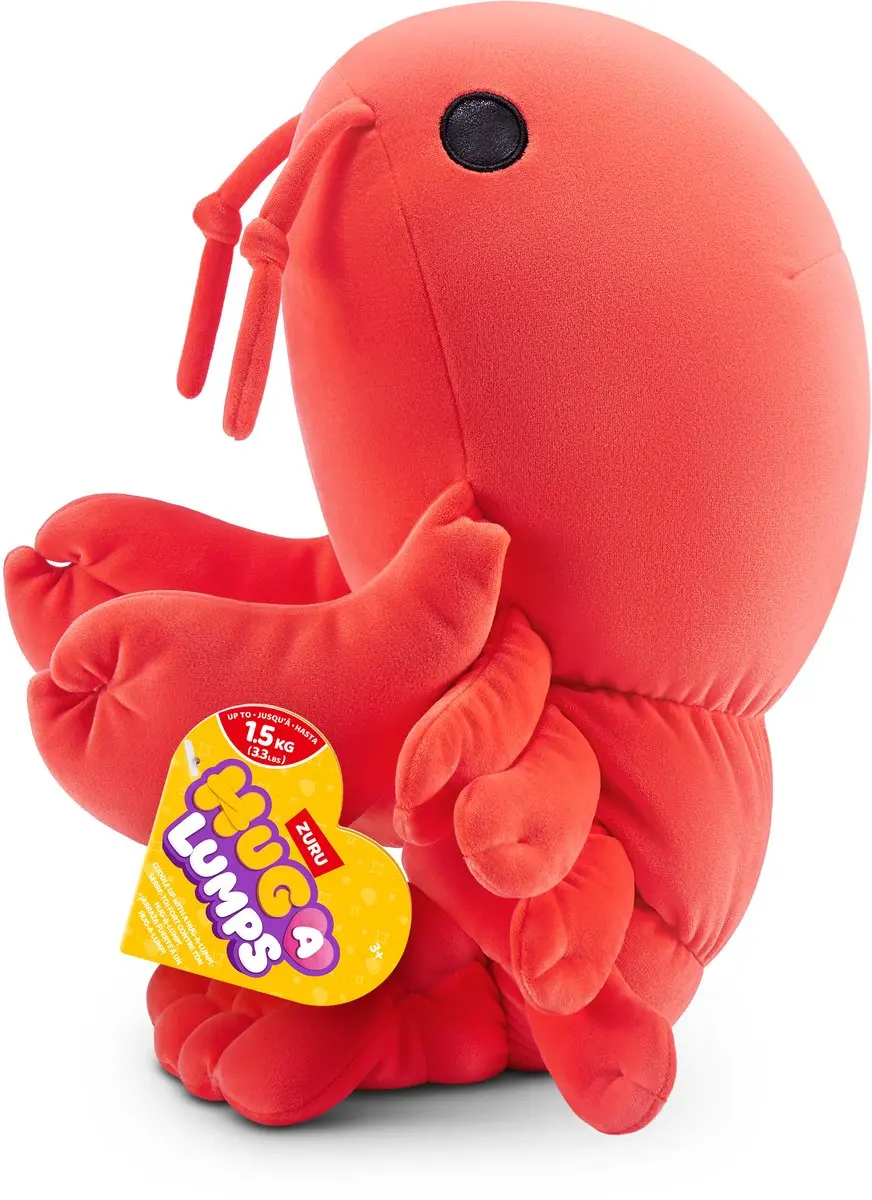 Zuru Pluche Knuffel Kreeft Medium Verzwaard Speelgoed - Multicolor