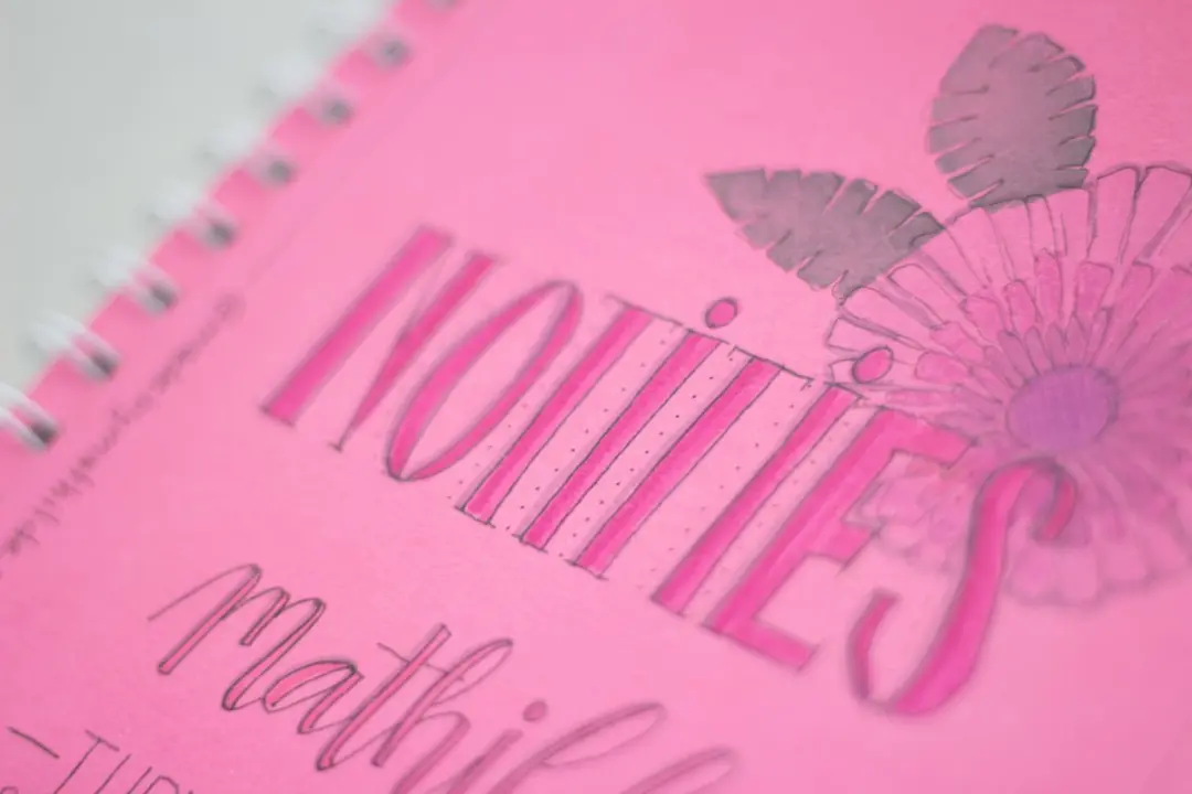 Kangaro Plakboek A5+ Roze - 80 Pagina's 120gr
