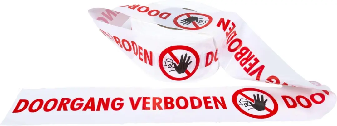 Kortpack Afzetlint 75mm x 250m