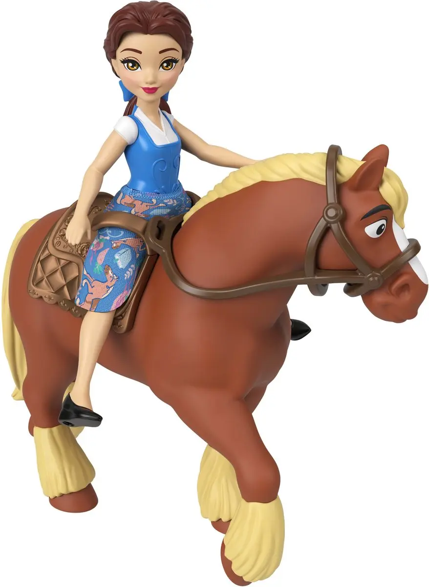 Disney Princess Storytime Stackers Belle's Royal Stable - Meerkleurig