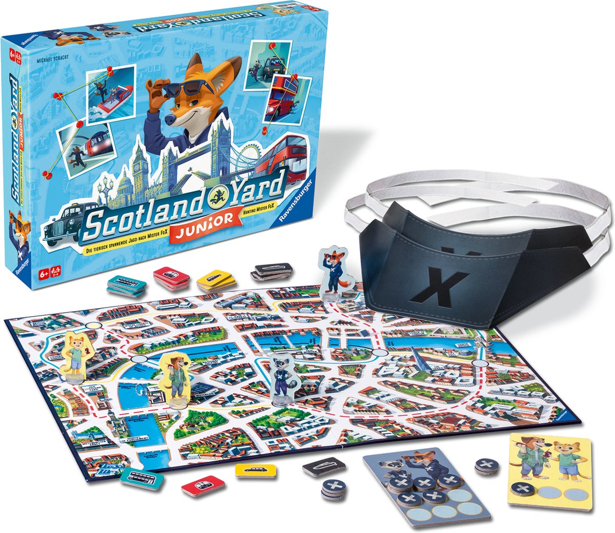 Ravensburger Scotland Yard Junior - Bordspel