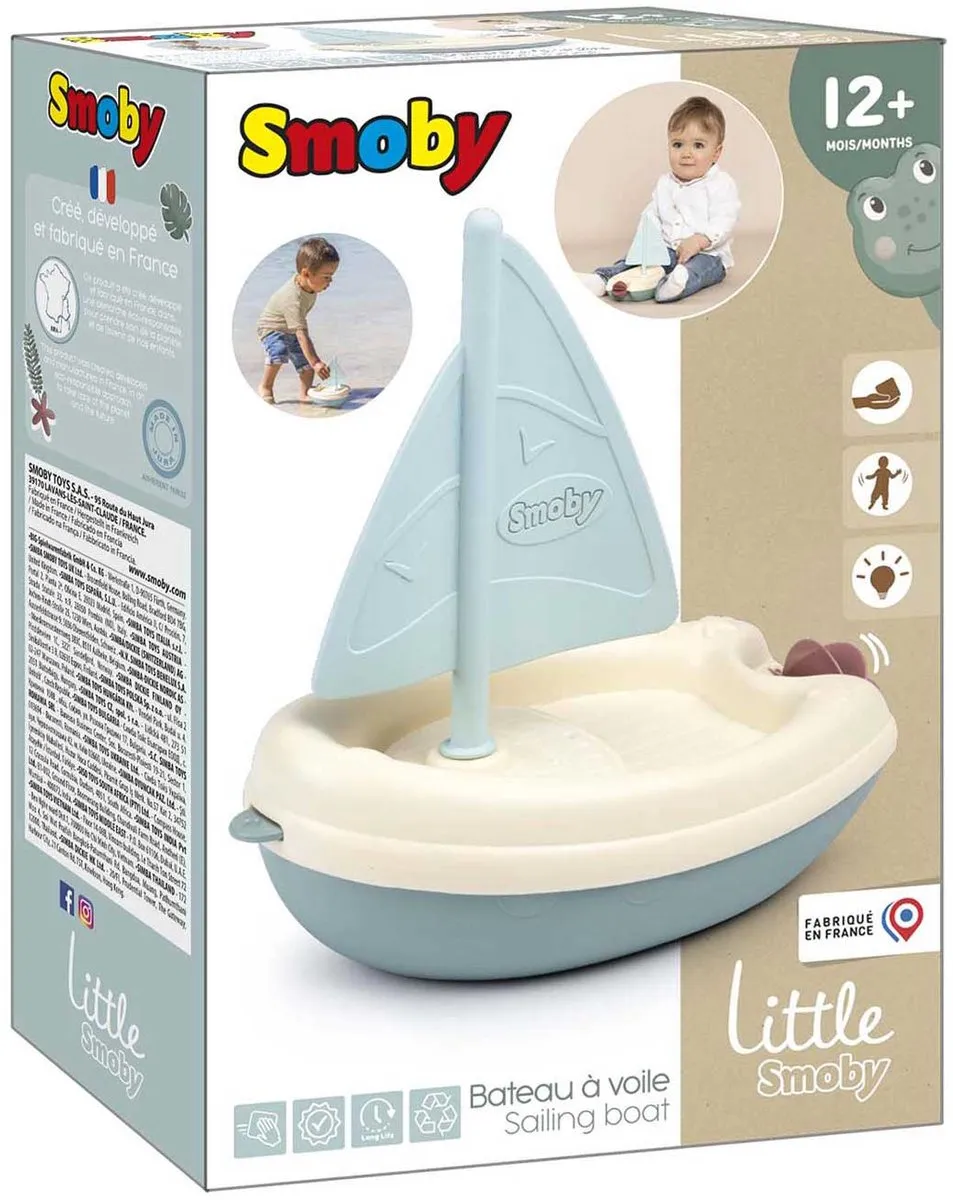 Smoby LS Zeilboot 7600140407 - Blauw/Wit