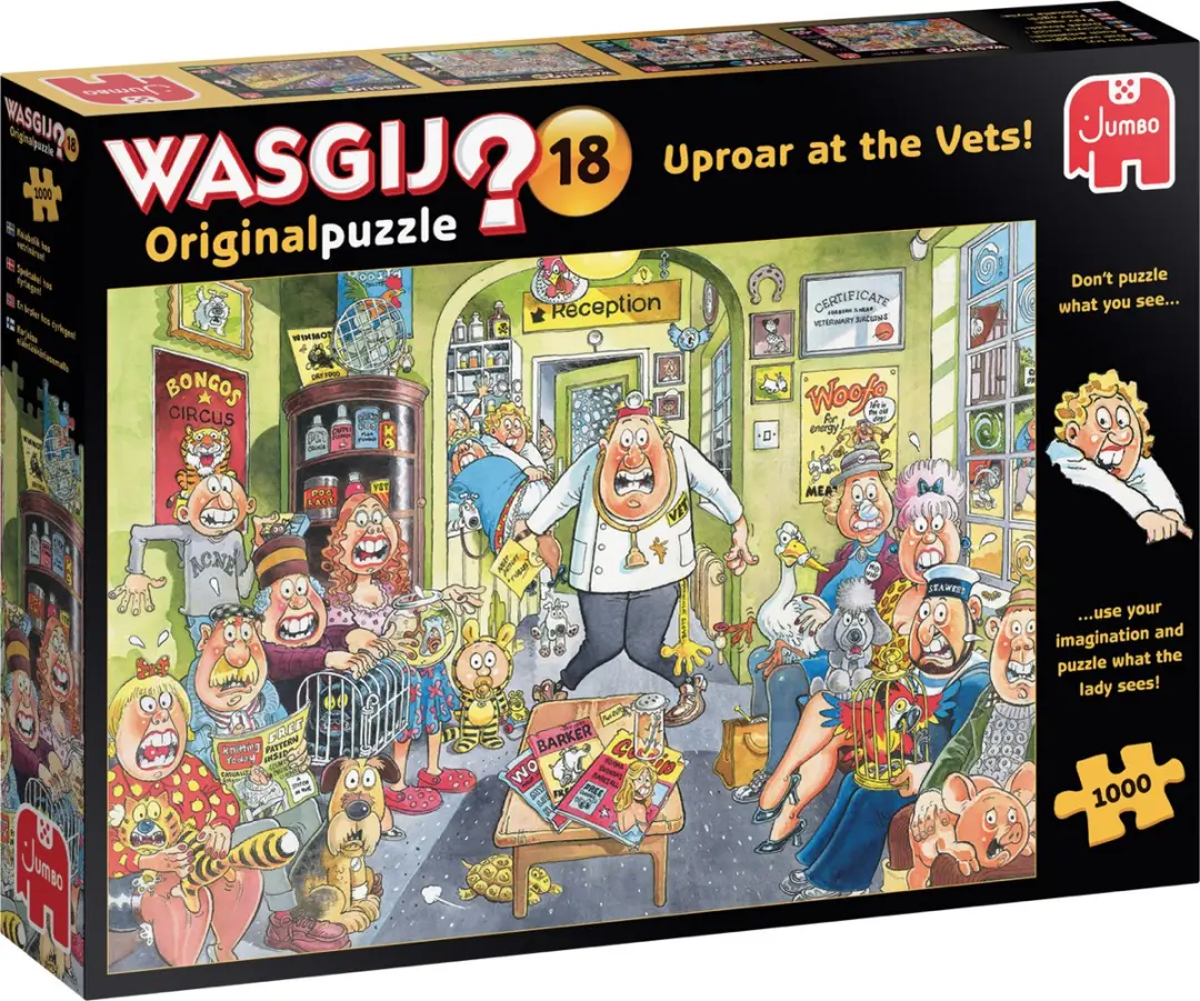 Jumbo Wasgij Original 18 De Dierenarts 1000 Stuks