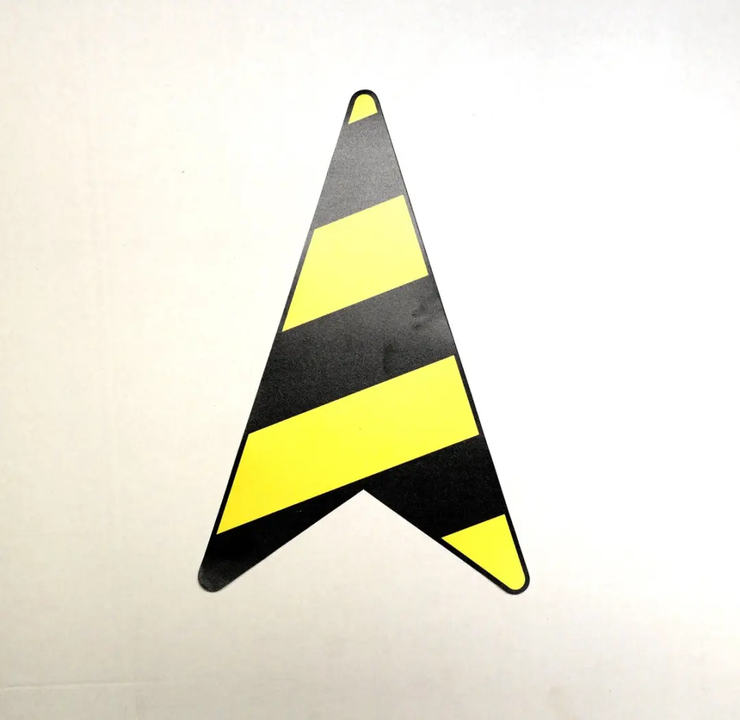 Kortpack Vloersticker Pijl 20x30cm