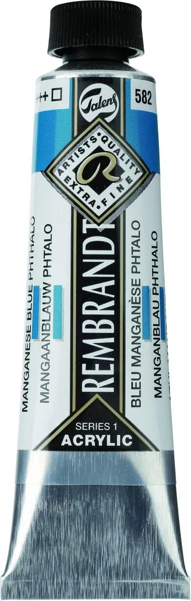 Rembrandt Acryl Verf Manganese Blue Phthalo 40ml