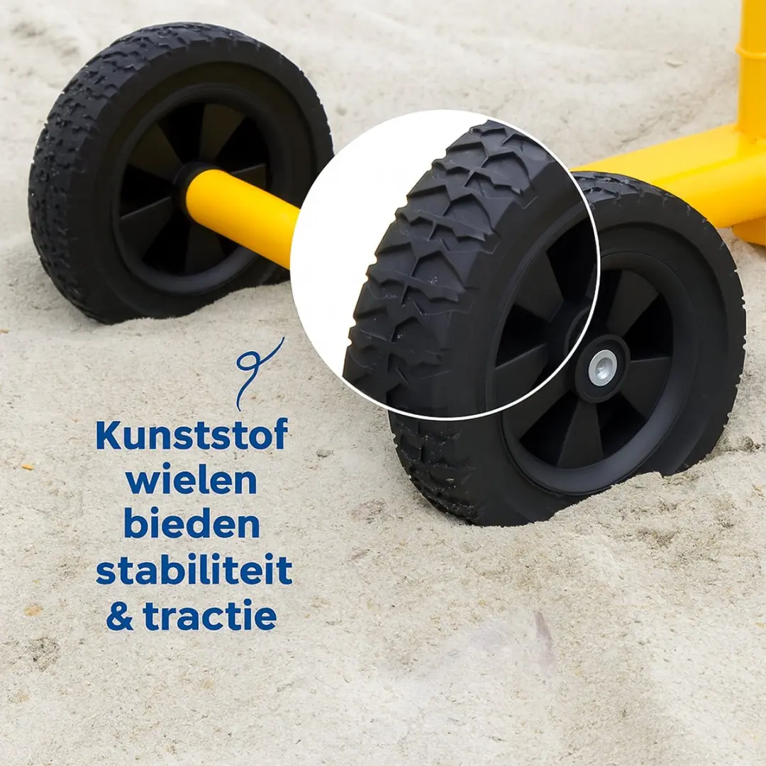 Talen Tools Graafmachine Op Wielen - Metaal Geel
