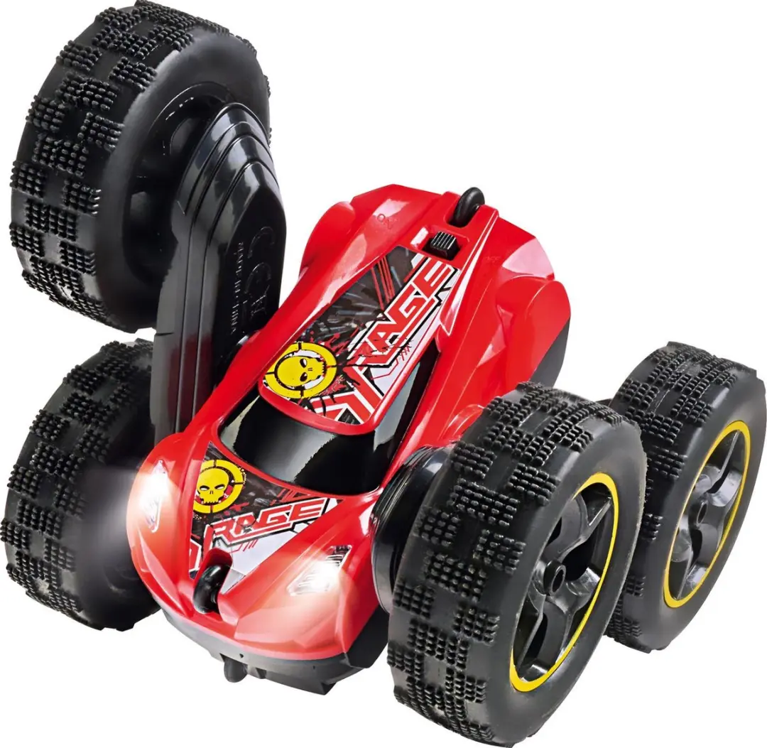 Dickie RC-Tumbling Flippy RTR 1:28 Bestuurbare Auto - Rood
