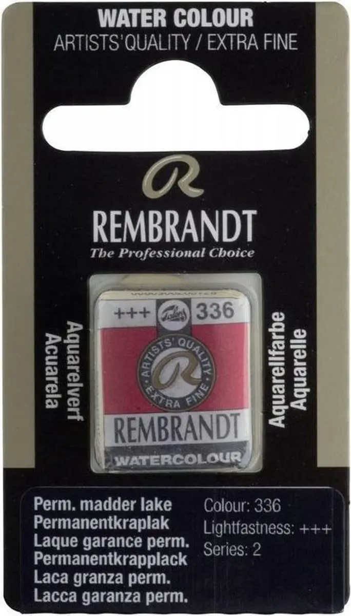 Rembrandt Waterverf Napje Permanent Madder Lake 10g