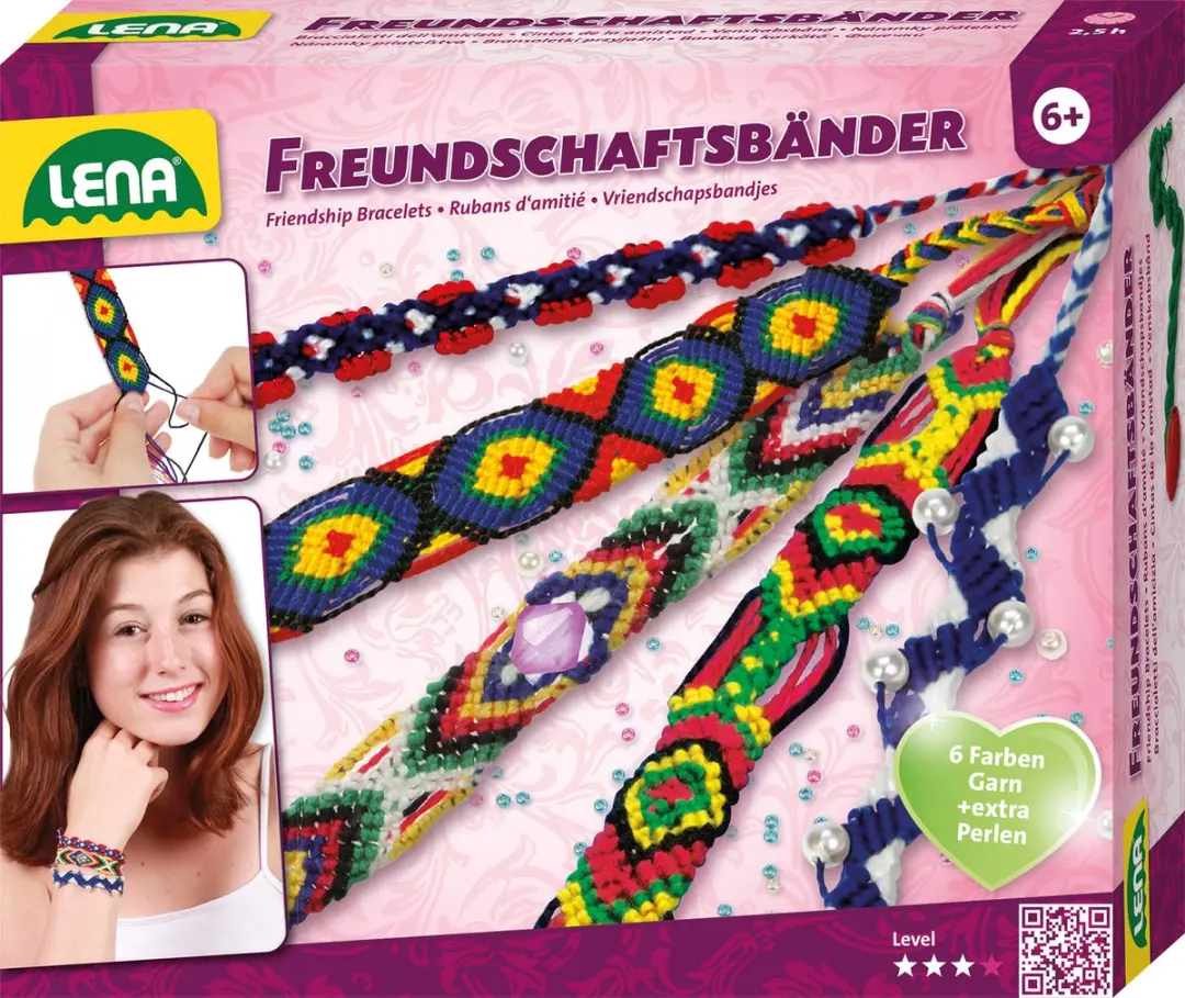 Lena Maak Je Eigen Vriendschapsbandjes Wol