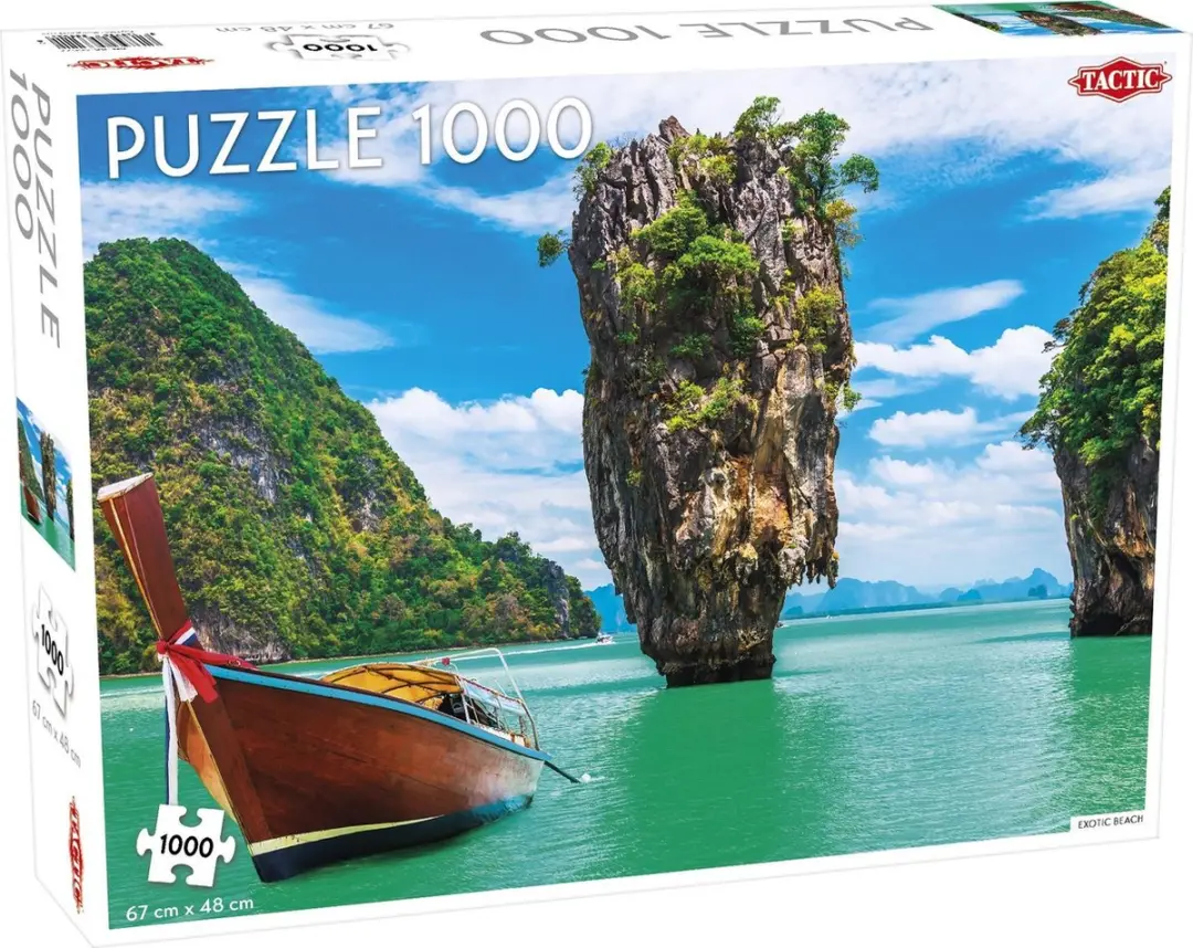 Tactic Puzzel Exotic Beach Phuket Thailand 1000 Stuks
