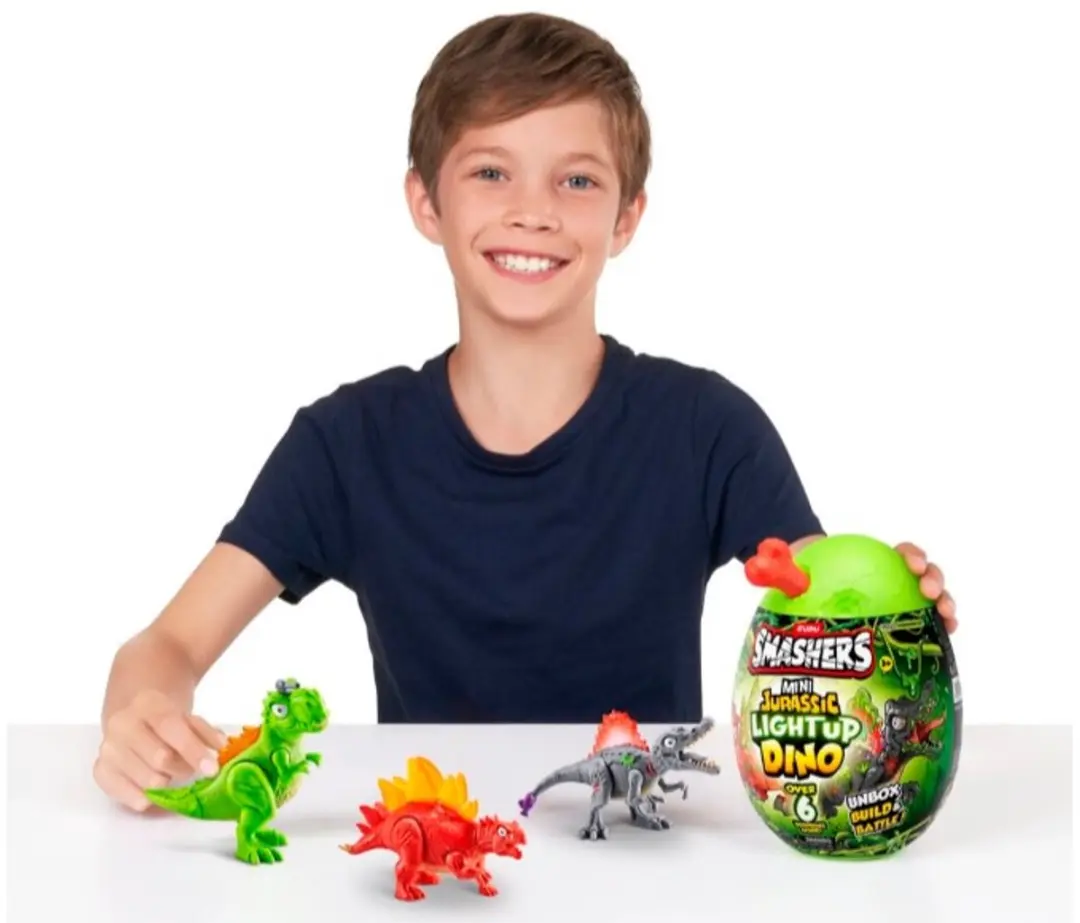 Zuru Smashers Mini Jurassic Dino - Lichtgevend
