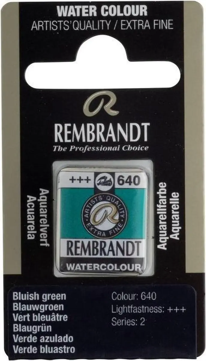 Rembrandt Waterverf Napje Bluish Green 10g