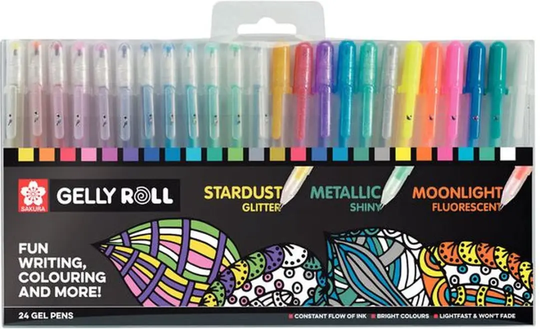 Sakura Gelly Roll Mixed Set 24 - 24 Stuks - afbeelding 6 van 6