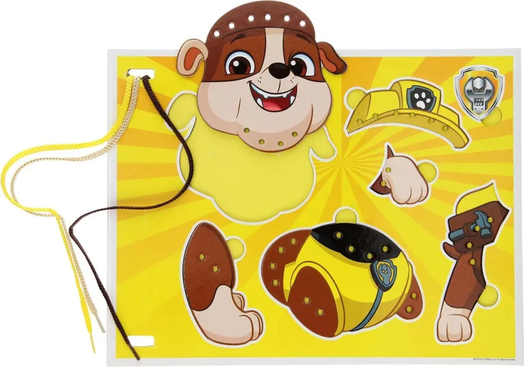 PAW Patrol Rijgveter Puzzel - 7 Stuks Multi