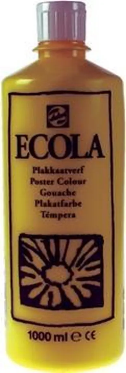 Talens Ecola Gele Oker Plakkaatverf 1000ml