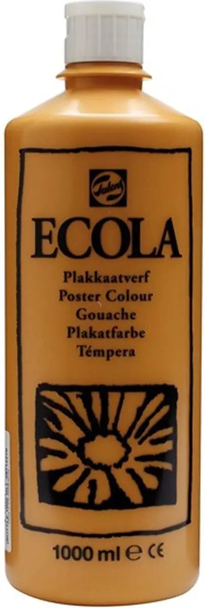 Talens Ecola Gele Oker Plakkaatverf 1000ml