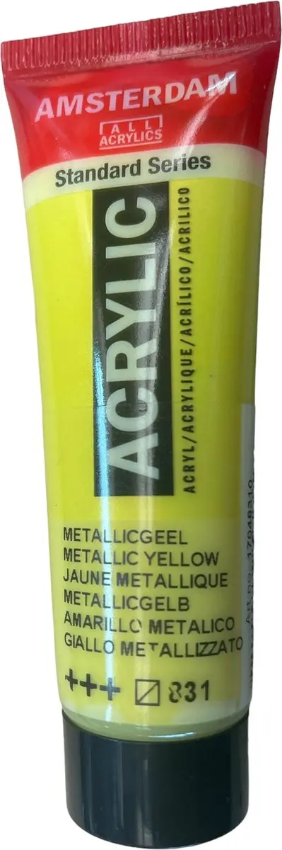 Amsterdam Metallic Geel Acrylverf 20ml