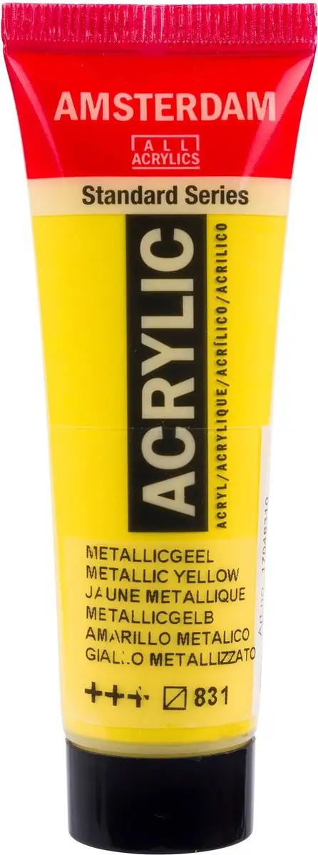 Amsterdam Metallic Geel Acrylverf 20ml