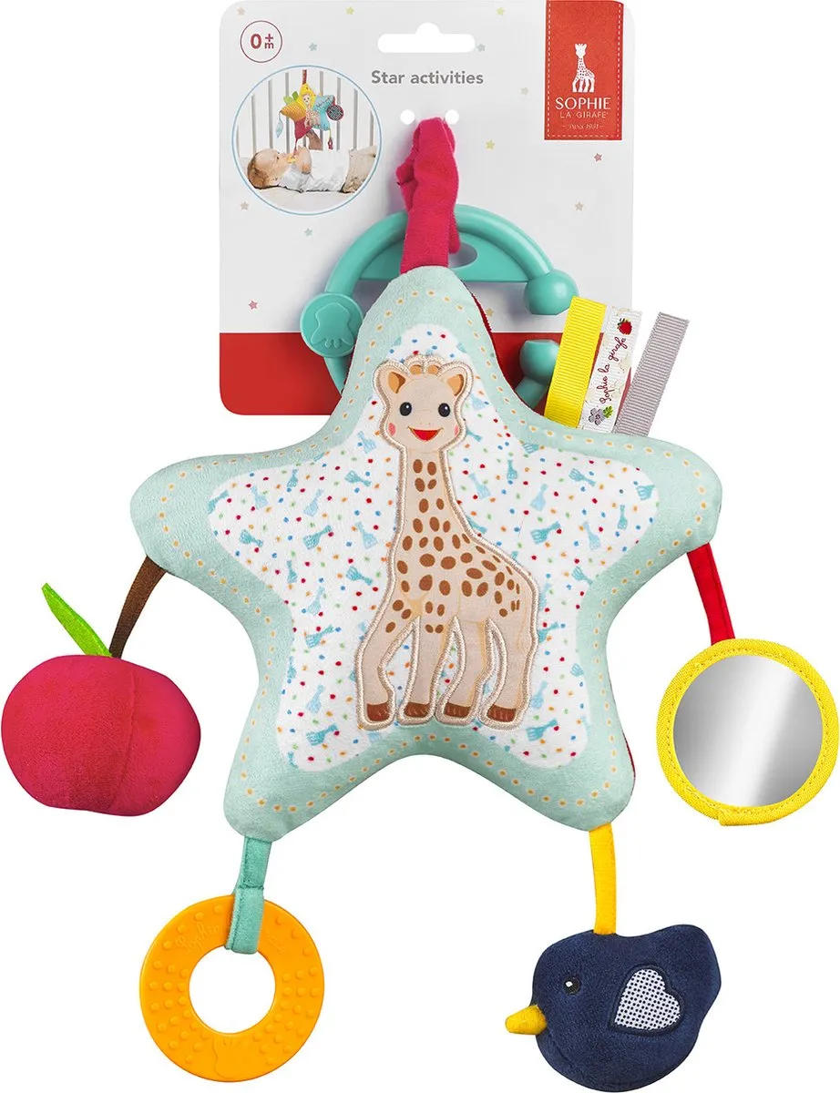 Sophie la Girafe Activiteiten Ster Boxmobiel - 6 Spellen - Meerkleurig