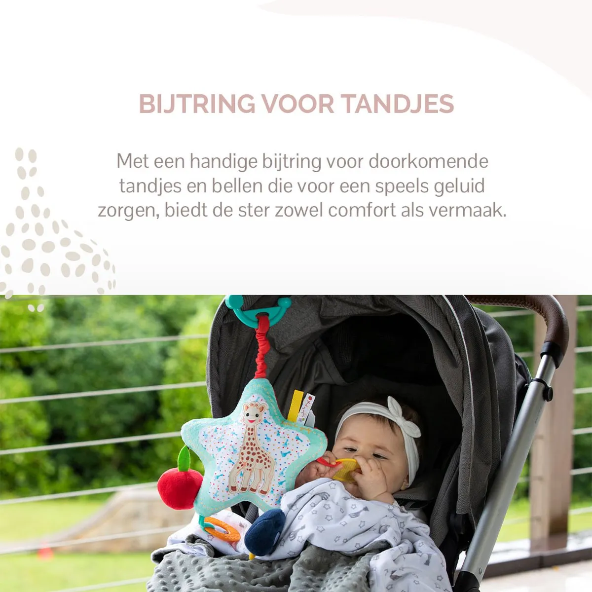 Sophie la Girafe Activiteiten Ster Boxmobiel - 6 Spellen - Meerkleurig