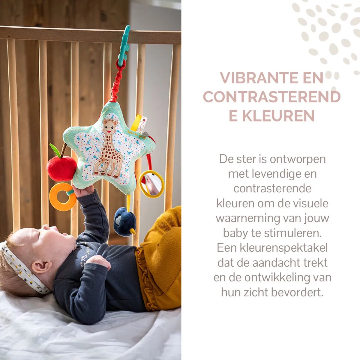 Sophie la Girafe Activiteiten Ster Boxmobiel - 6 Spellen - Meerkleurig