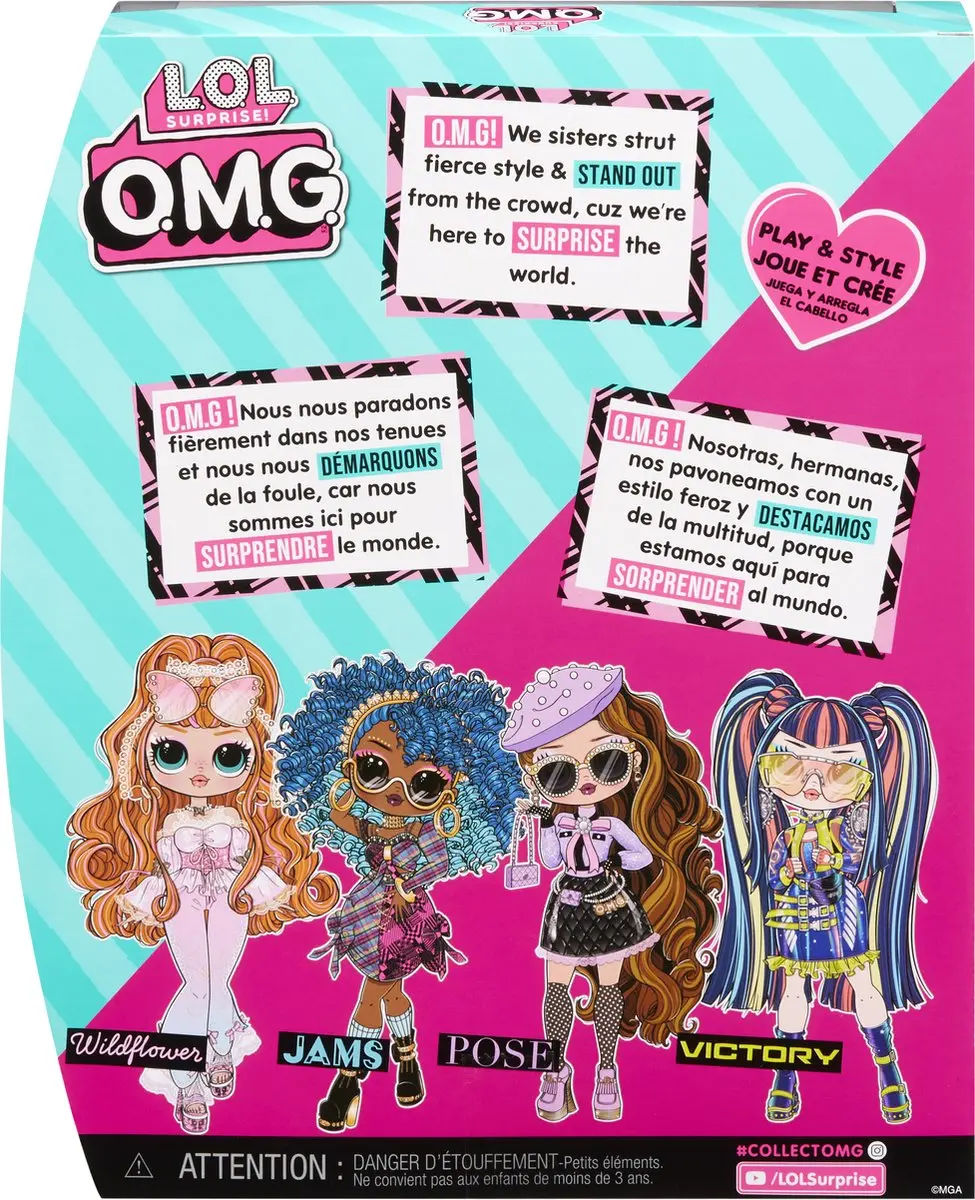 LOL Surprise! OMG Core Modepop Jams - 25cm - MPN 591542EUC