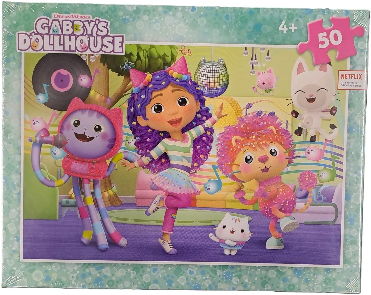 Clementoni Gabby's Dollhouse Dansen Puzzel 50 Stuks