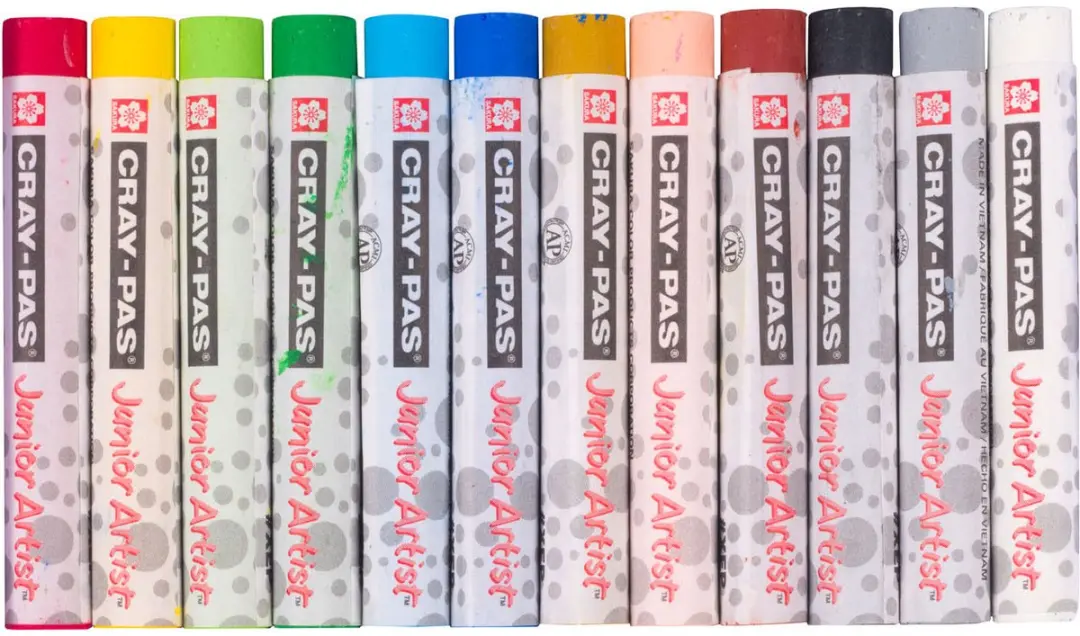 Sakura Cray-Pas Junior Artist Oliepastels - 12 Kleuren