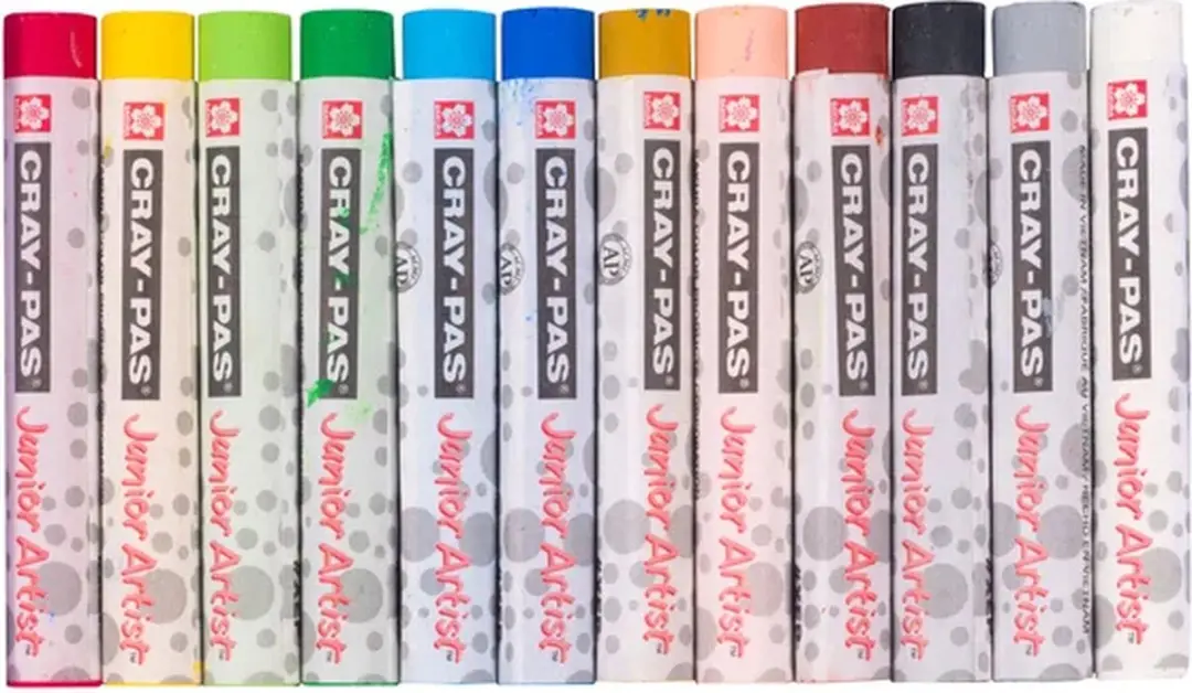 Sakura Cray-Pas Junior Artist Oliepastels - 12 Kleuren